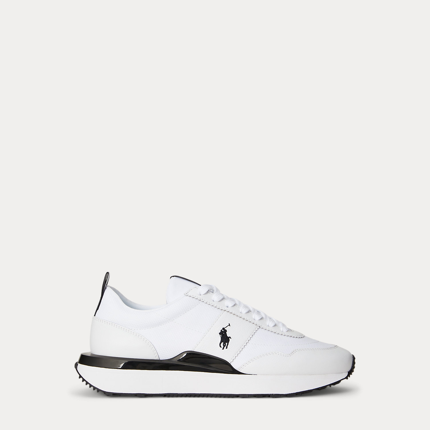 Sneaker Train 89 aus Leder und Oxford von Polo Sport
