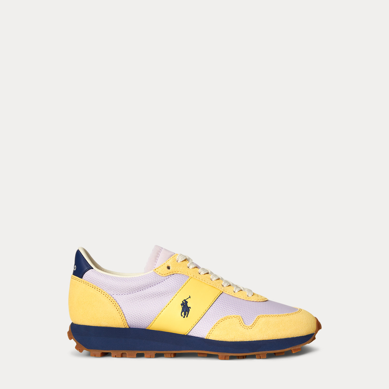 Wildleder-Mesh-Sneaker PRL Trail 125 von Polo Sport