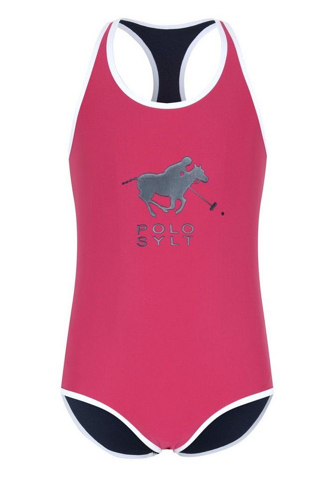 Polo Sylt Badeanzug mit Logo-Print von Polo Sylt