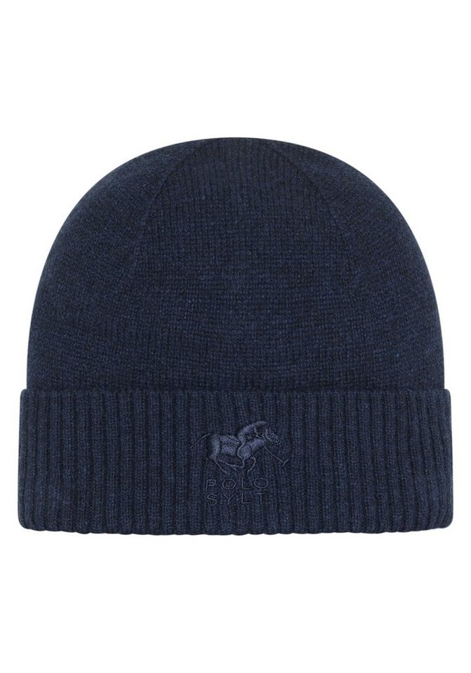 Polo Sylt Beanie mit gesticktem Label-Symbol von Polo Sylt