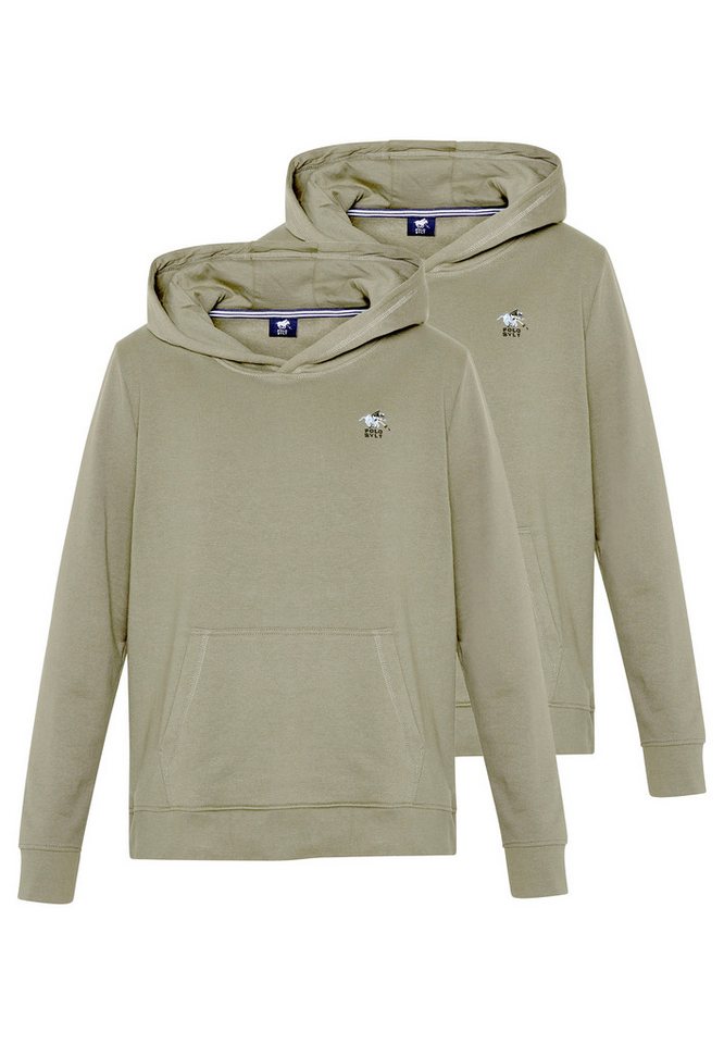 Polo Sylt Hoodie 2er Pack Basic (Spar-Set, 2-tlg) Sweatshirt / Hoodie - Baumwolle - Atmungsaktiv von Polo Sylt