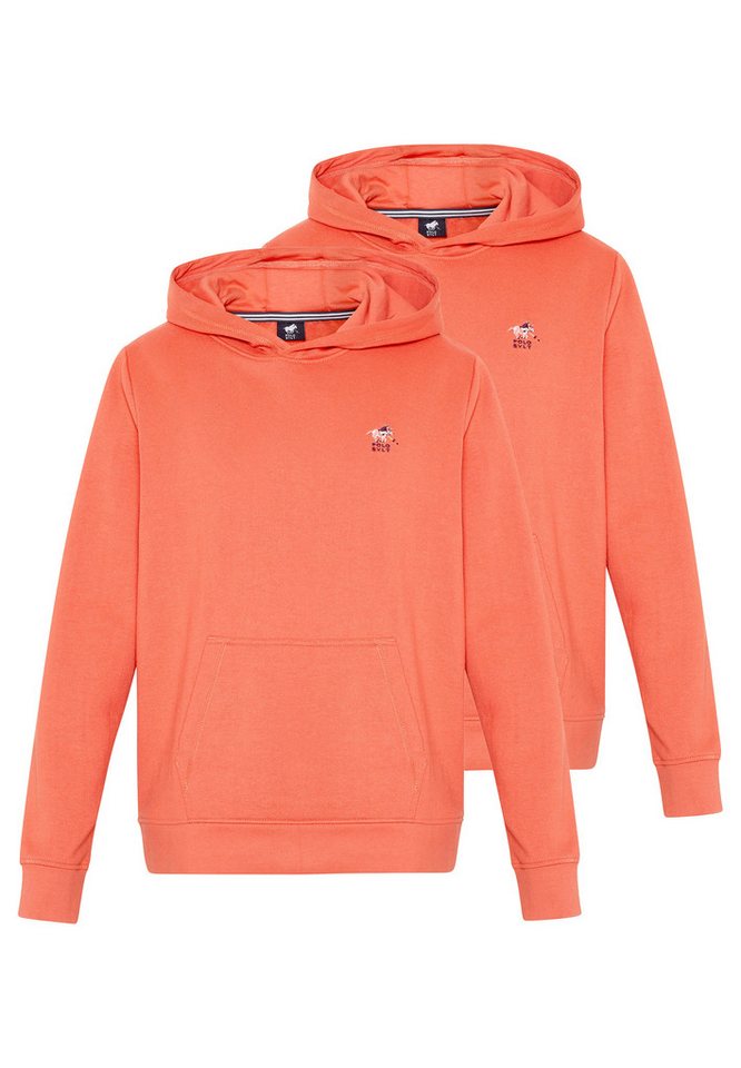Polo Sylt Hoodie 2er Pack Basic (Spar-Set, 2-tlg) Sweatshirt / Hoodie - Baumwolle - Atmungsaktiv von Polo Sylt