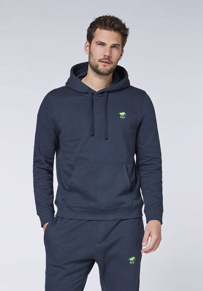 Polo Sylt Hoodie aus Sweat mit gesticktem Label-Symbol von Polo Sylt