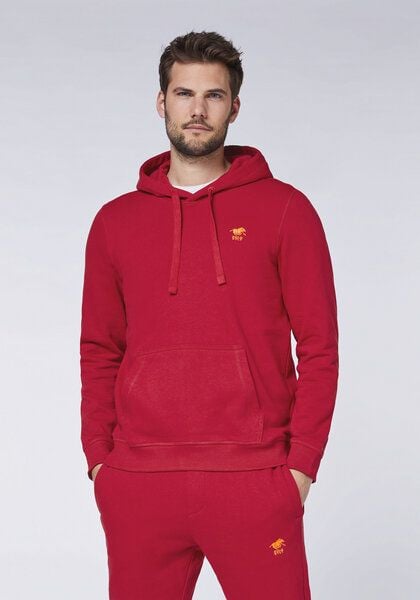 Polo Sylt Hoodie aus Sweat mit gesticktem Label-Symbol von Polo Sylt