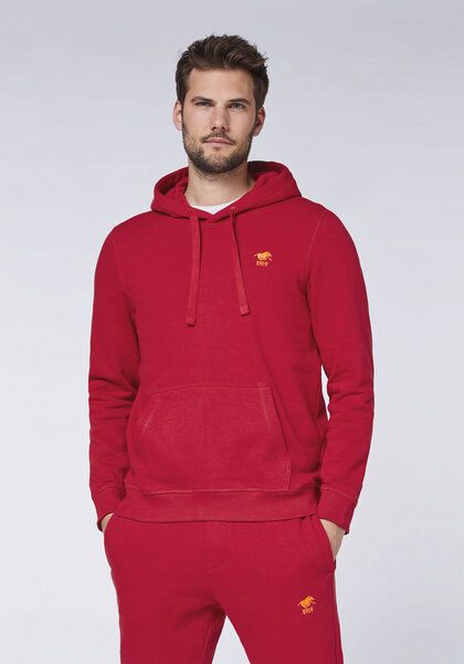 Polo Sylt Hoodie aus Sweat mit gesticktem Label-Symbol von Polo Sylt