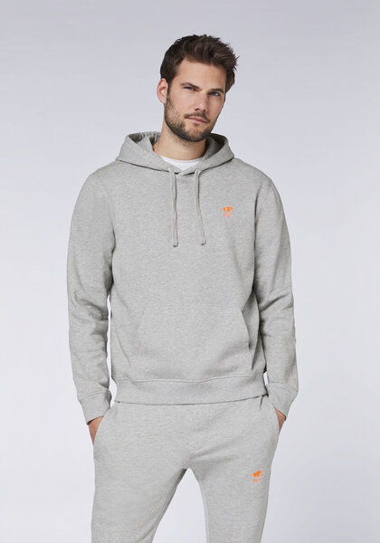 Polo Sylt Hoodie aus Sweat mit gesticktem Label-Symbol von Polo Sylt