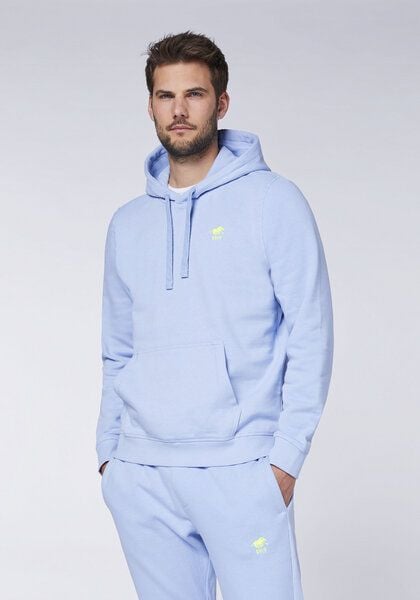 Polo Sylt Hoodie aus Sweat mit gesticktem Label-Symbol von Polo Sylt