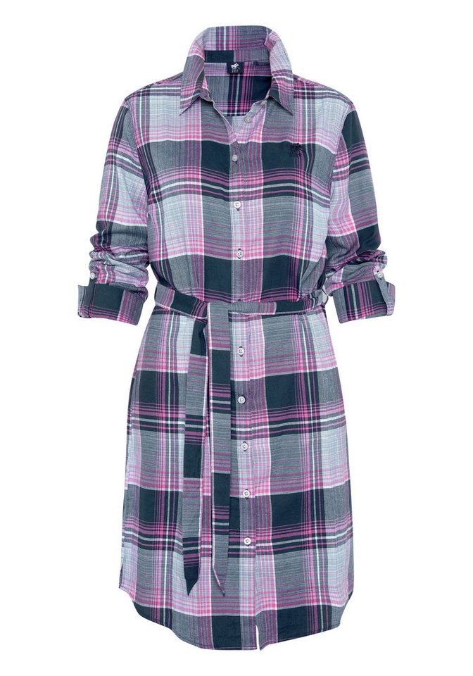 Polo Sylt Jerseykleid im Karo-Look von Polo Sylt