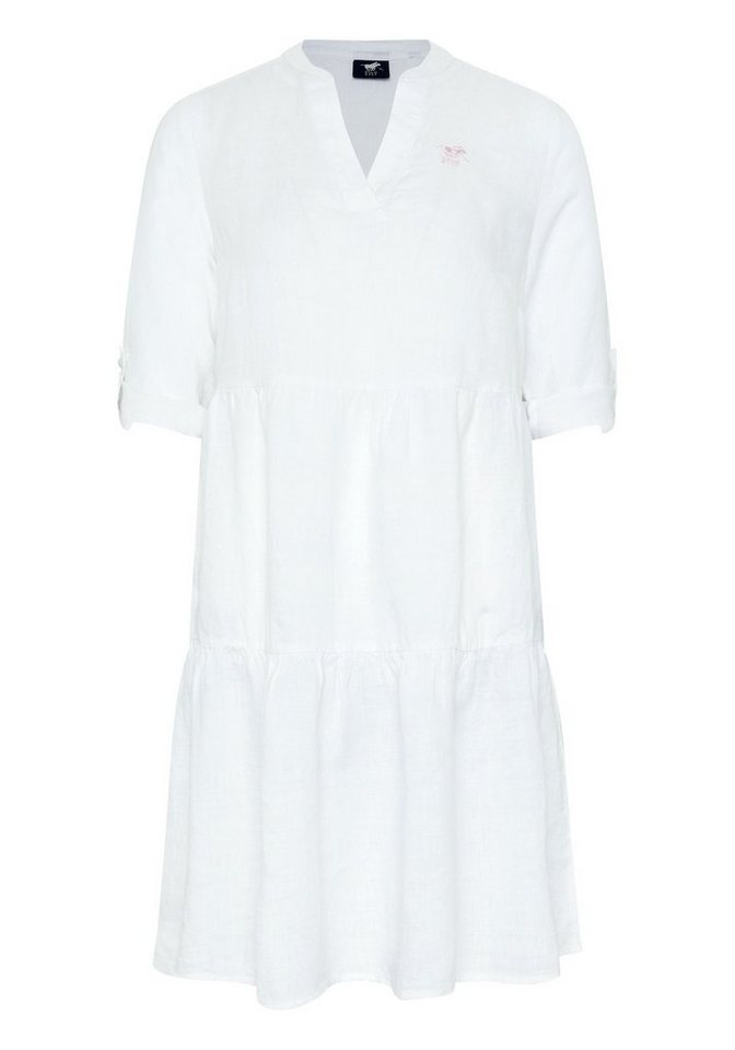 Polo Sylt Jerseykleid mit Raffungen von Polo Sylt