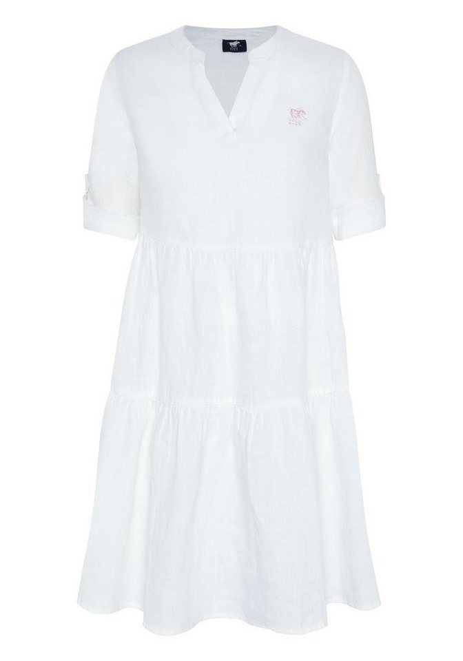 Polo Sylt Jerseykleid mit Raffungen von Polo Sylt