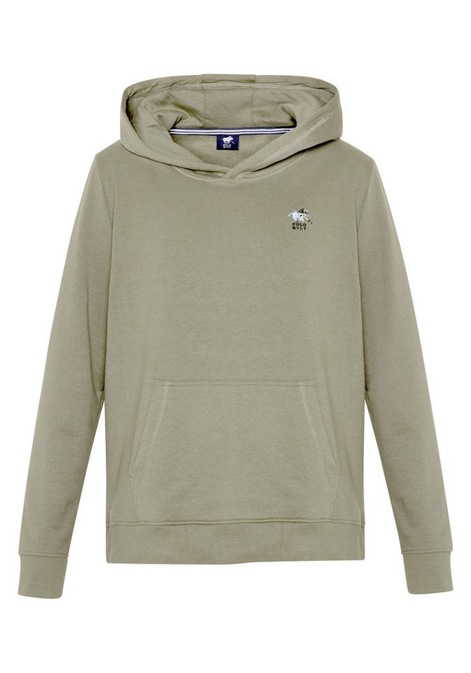 Polo Sylt Kapuzensweatshirt mit Logo in Multicolour-Optik von Polo Sylt