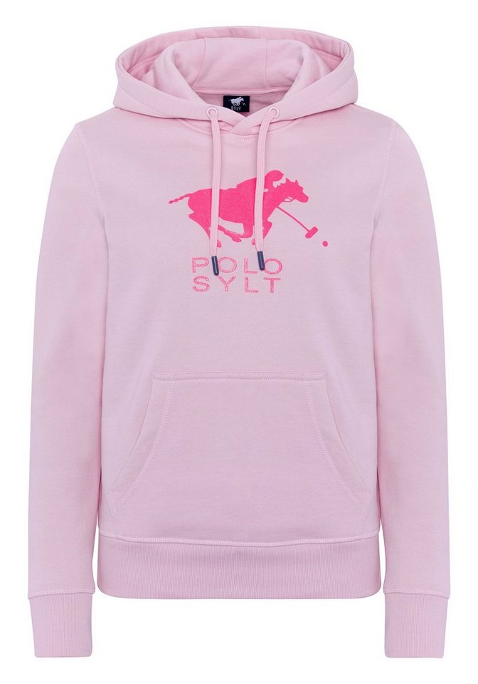 Polo Sylt Kapuzensweatshirt mit Glitter-Motiv von Polo Sylt