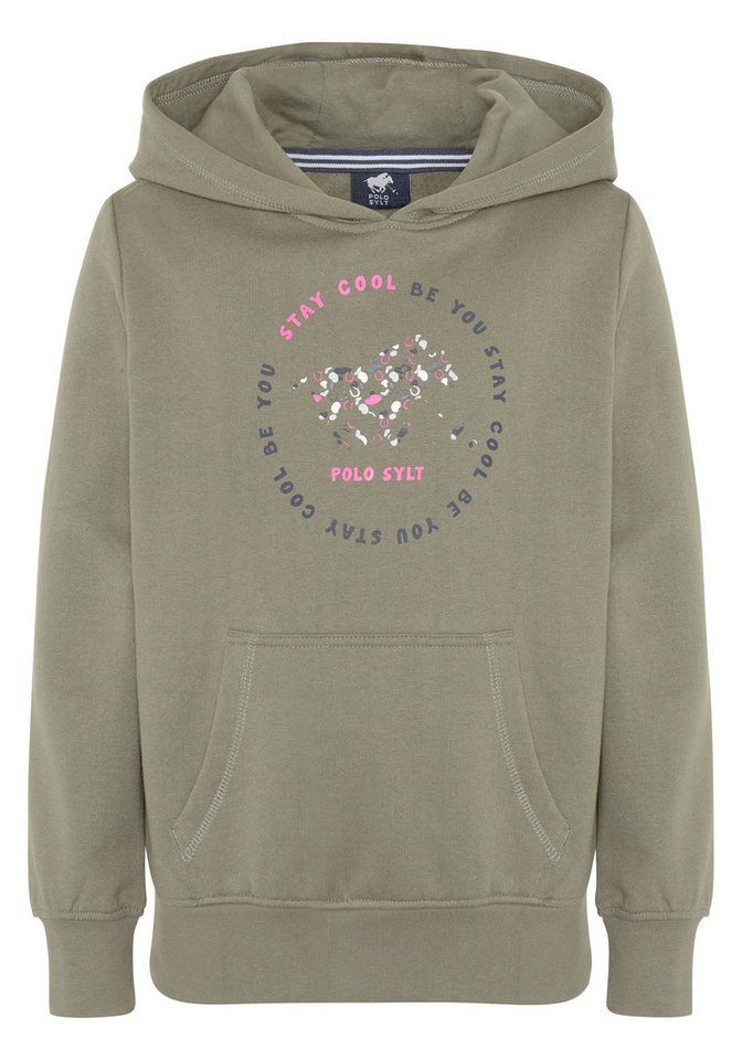 Polo Sylt Kapuzensweatshirt mit gemustertem Logo-Symbol von Polo Sylt