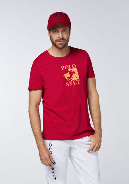 Polo Sylt Logo-Shirt aus Jersey – GOTS zertifiziert von Polo Sylt