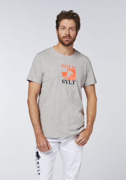 Polo Sylt Logo-Shirt aus Jersey – GOTS zertifiziert von Polo Sylt