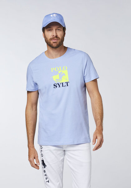 Polo Sylt Logo-Shirt aus Jersey – GOTS zertifiziert von Polo Sylt