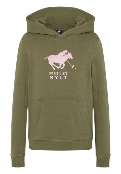 Polo Sylt Mädchen-Hoodie mit Glitter-Logo von Polo Sylt