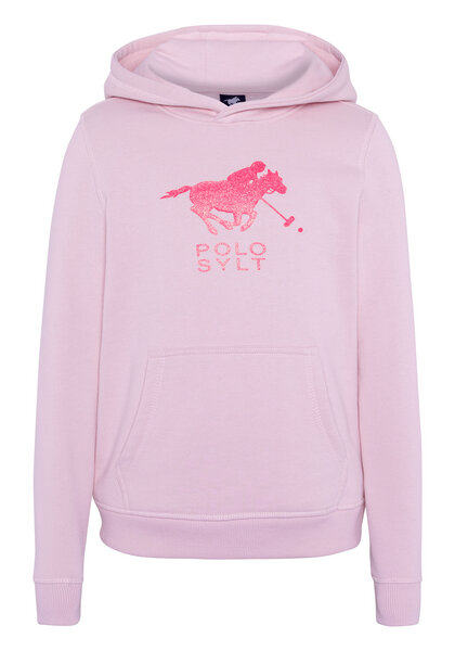 Polo Sylt Mädchen-Hoodie mit Glitter-Logo von Polo Sylt