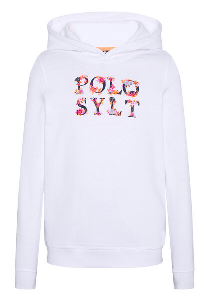 Polo Sylt Mädchen-Hoodie mit geblümtem Logo von Polo Sylt