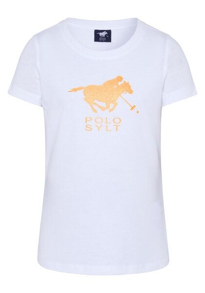 Polo Sylt Mädchen-Shirt mit Glitzer-Logo von Polo Sylt