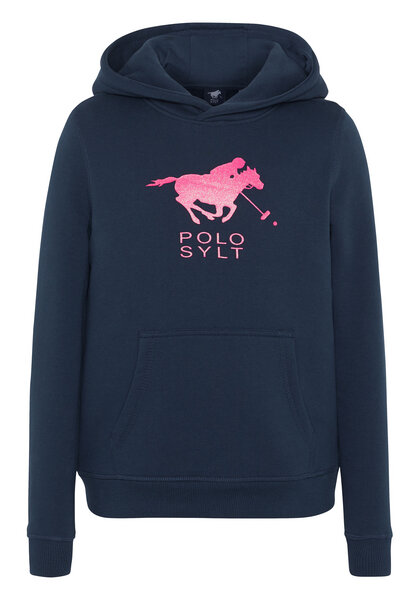 Polo Sylt Mädchen-Hoodie mit Glitter-Logo von Polo Sylt