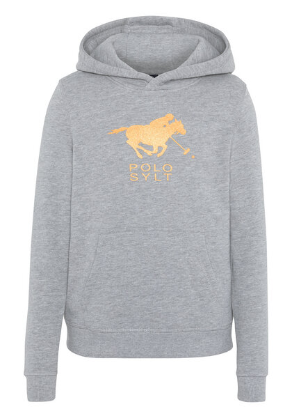 Polo Sylt Mädchen-Hoodie mit Glitter-Logo von Polo Sylt