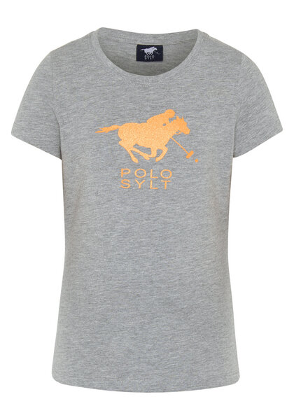 Polo Sylt Mädchen-Shirt mit Glitzer-Logo von Polo Sylt