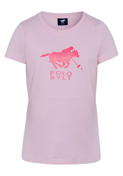 Polo Sylt Mädchen-Shirt mit Glitzer-Logo von Polo Sylt