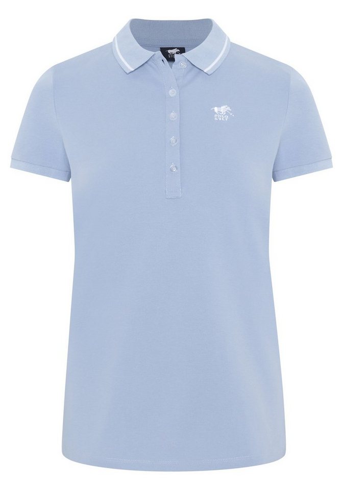 Polo Sylt Poloshirt im Basic-Stil mit Label-Stickerei von Polo Sylt