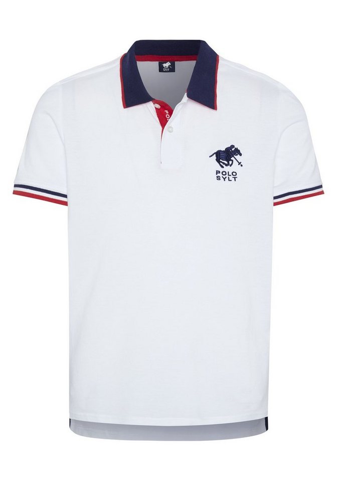 Polo Sylt Poloshirt mit Kontrast-Akzenten von Polo Sylt