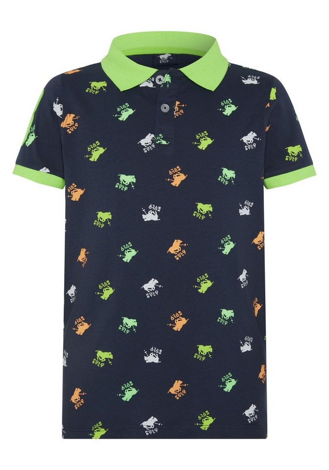 Polo Sylt Poloshirt mit Logo-Muster von Polo Sylt