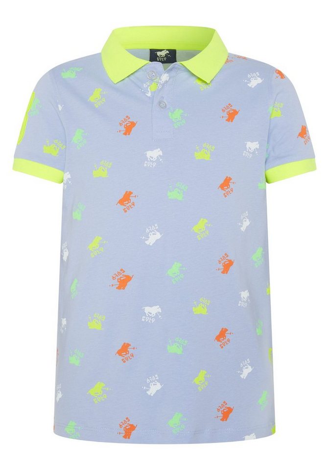 Polo Sylt Poloshirt mit Logo-Muster von Polo Sylt