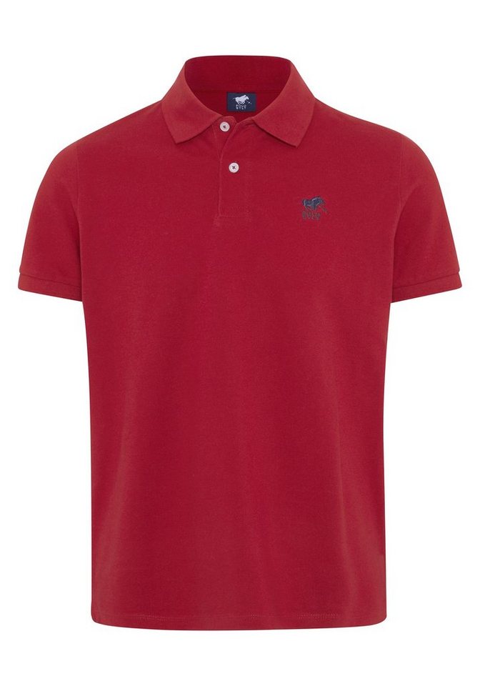 Polo Sylt Poloshirt mit Label-Stickerei von Polo Sylt