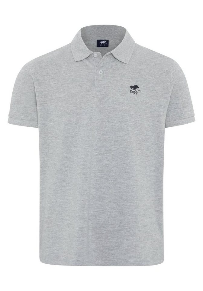 Polo Sylt Poloshirt mit Label-Stickerei von Polo Sylt