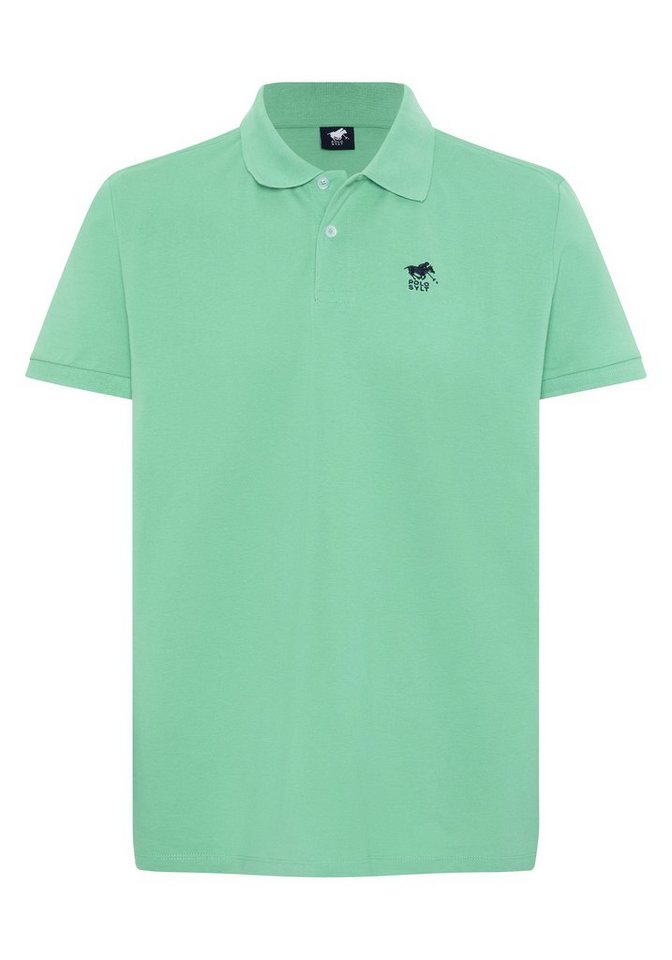 Polo Sylt Poloshirt mit Label-Stickerei von Polo Sylt