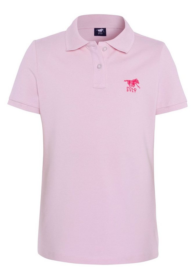 Polo Sylt Poloshirt mit Logo-Stickerei von Polo Sylt