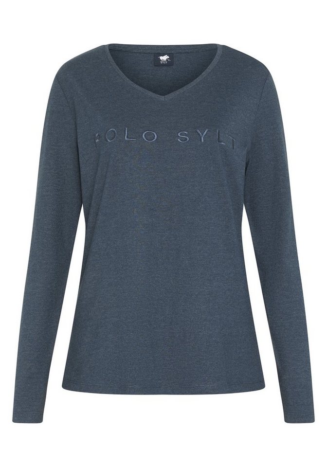 Polo Sylt Print-Shirt im Label-Design von Polo Sylt