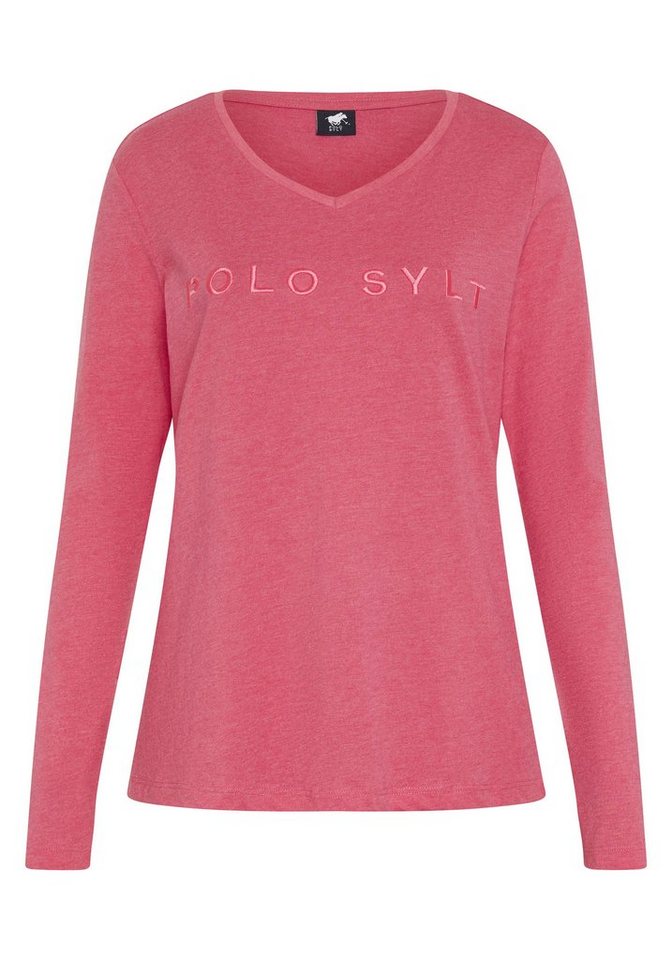 Polo Sylt Print-Shirt im Label-Design von Polo Sylt