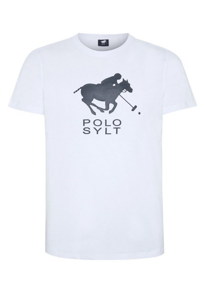 Polo Sylt Print-Shirt mit gedrucktem Logo-Symbol von Polo Sylt