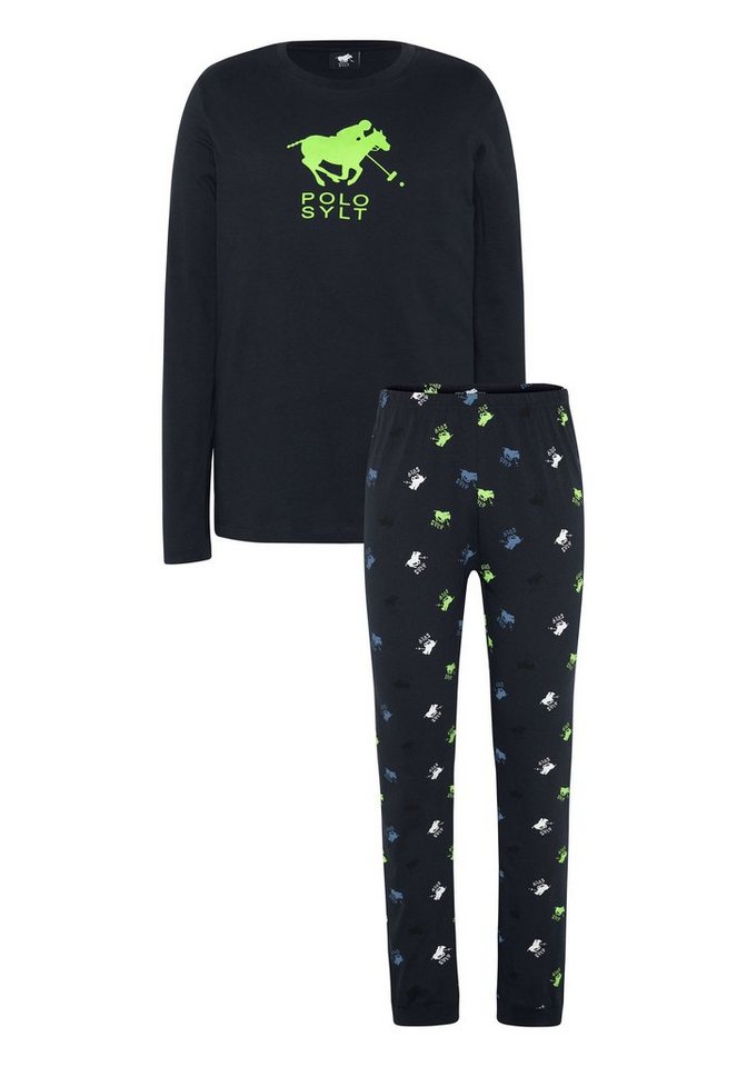 Polo Sylt Pyjama im Set und Label-Look (Set, 2 tlg) von Polo Sylt