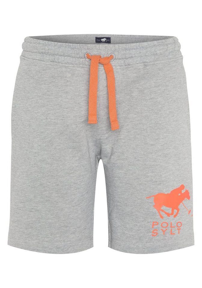 Polo Sylt Sweatshorts im Label-Stil von Polo Sylt