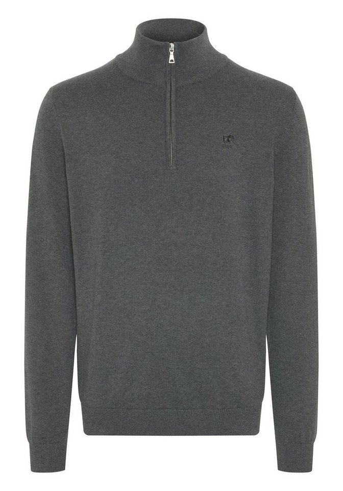 Polo Sylt Strickpullover mit kurzem Zipper von Polo Sylt