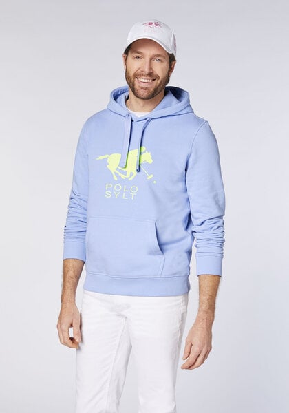 Polo Sylt Hoodie aus Baumwollmix mit Label-Motiv von Polo Sylt