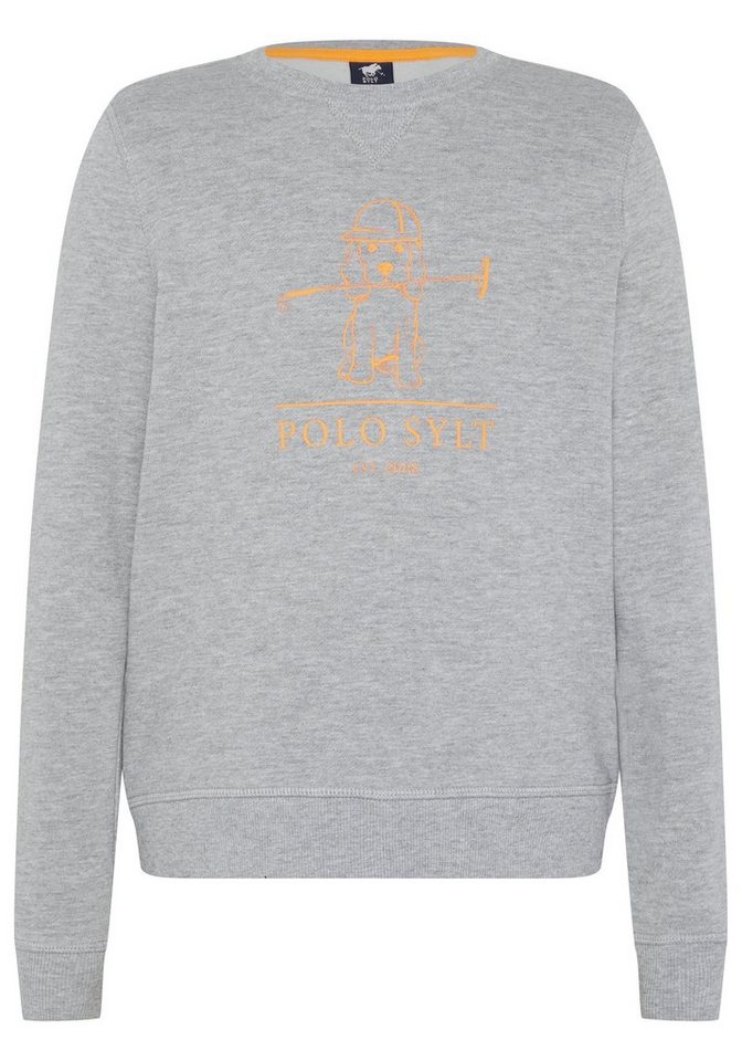 Polo Sylt Sweatshirt mit Frontprint von Polo Sylt