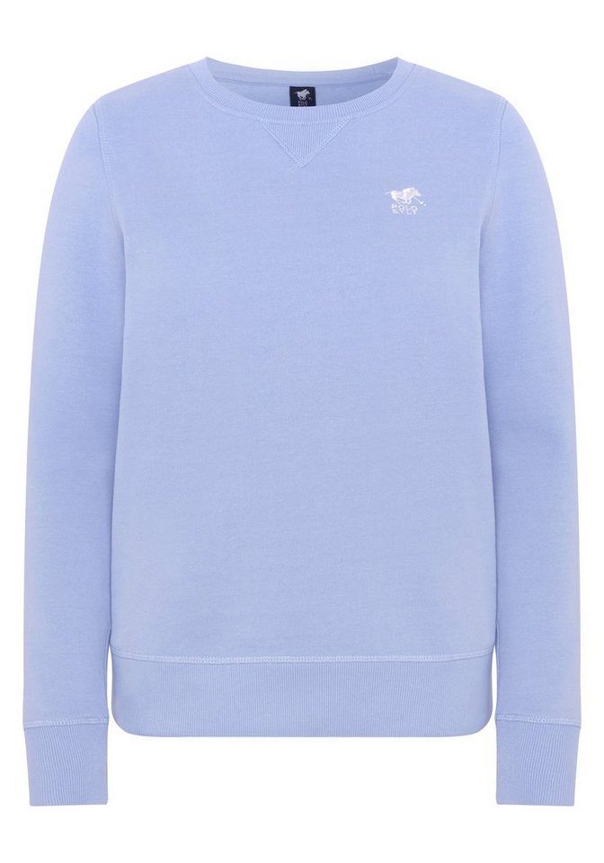 Polo Sylt Sweatshirt mit Label-Stitching von Polo Sylt