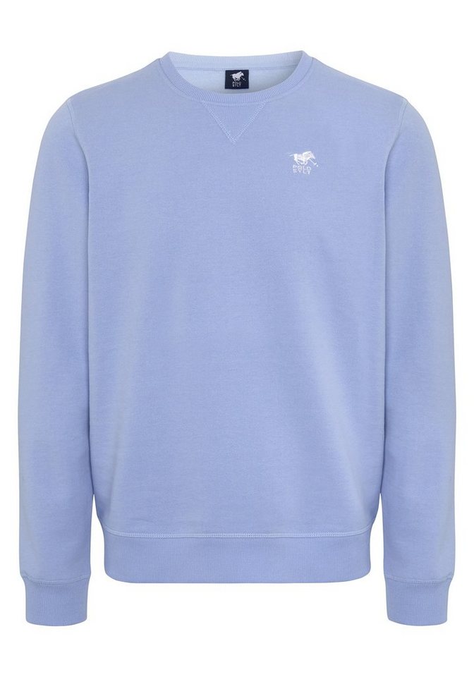 Polo Sylt Sweatshirt mit gesticktem Logo von Polo Sylt