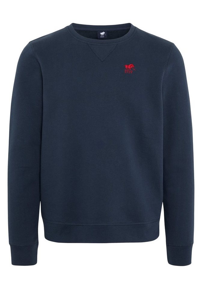 Polo Sylt Sweatshirt mit gesticktem Logo von Polo Sylt