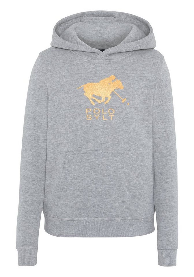 Polo Sylt Sweatshirt mit glitzerndem Label-Motiv von Polo Sylt