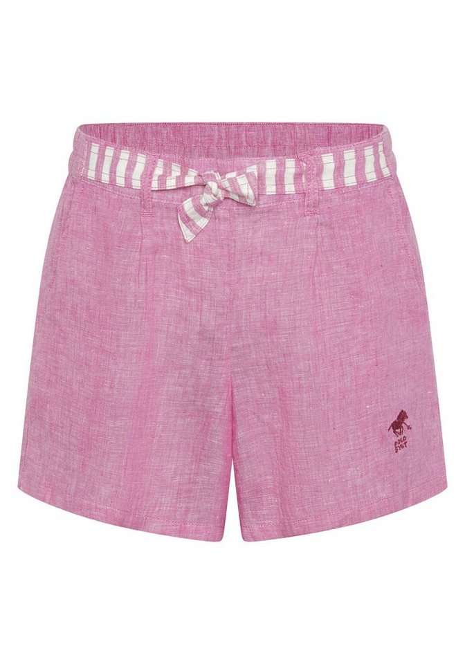 Polo Sylt Sweatshorts mit applizierter Gürtelschleife von Polo Sylt