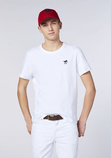 Polo Sylt T-Shirt mit gesticktem Logo-Symbol von Polo Sylt